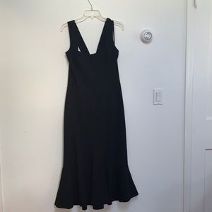 Dress The Population Black Midi Dress